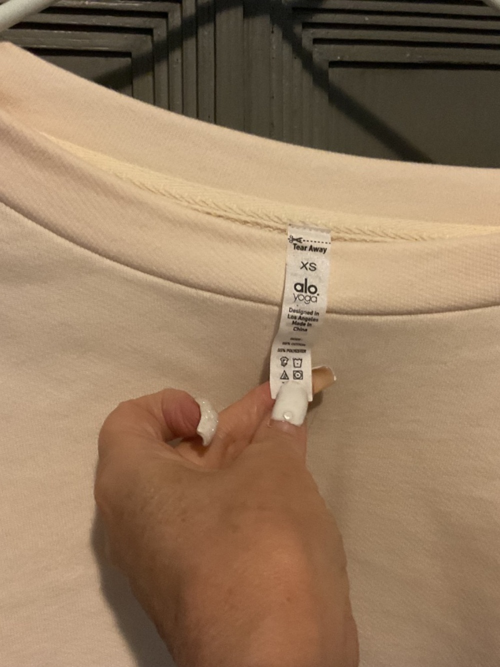 ALO Yoga Crop Sweatshirt - Picture 4 of 6